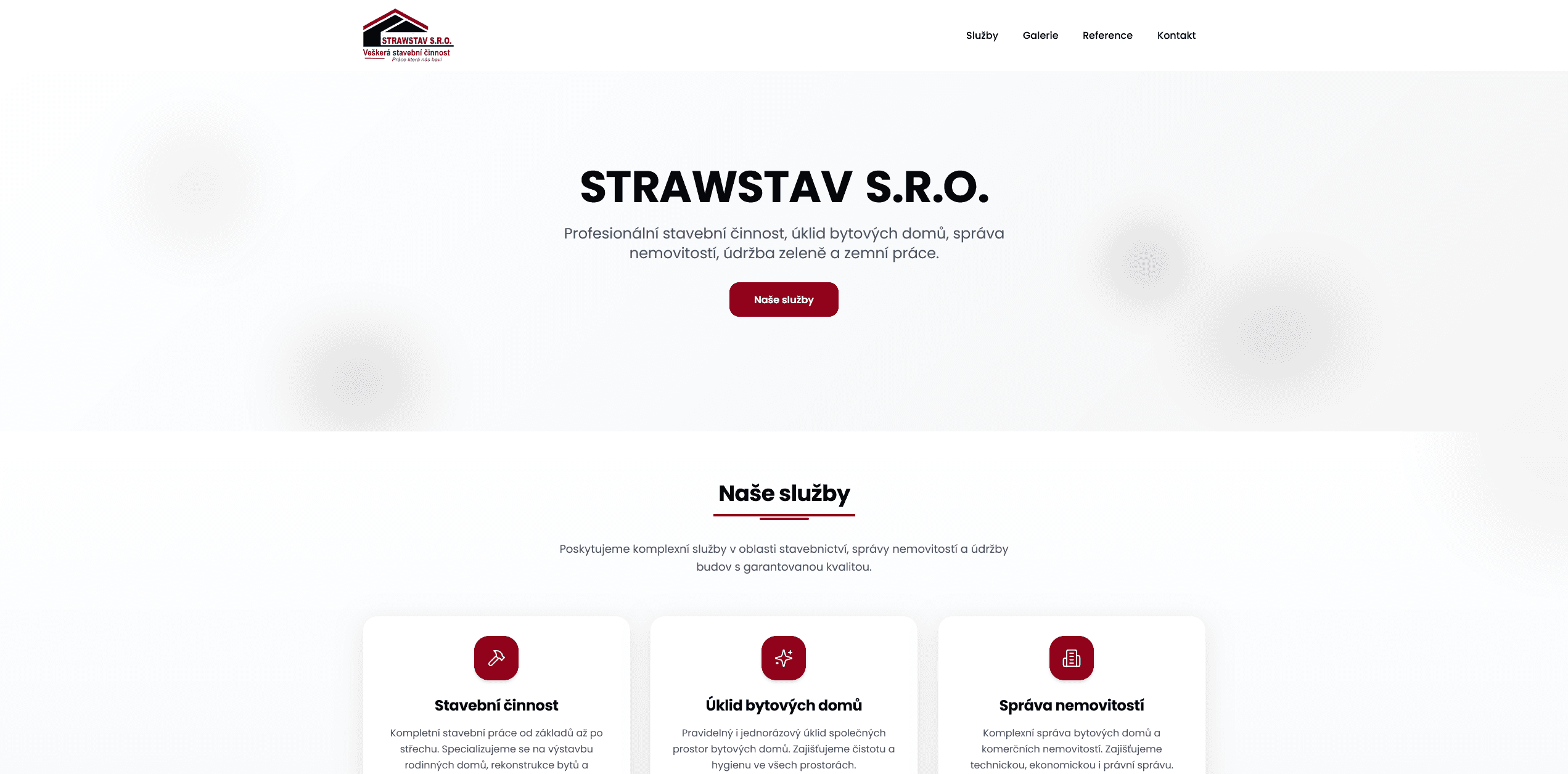 Strawstav homepage