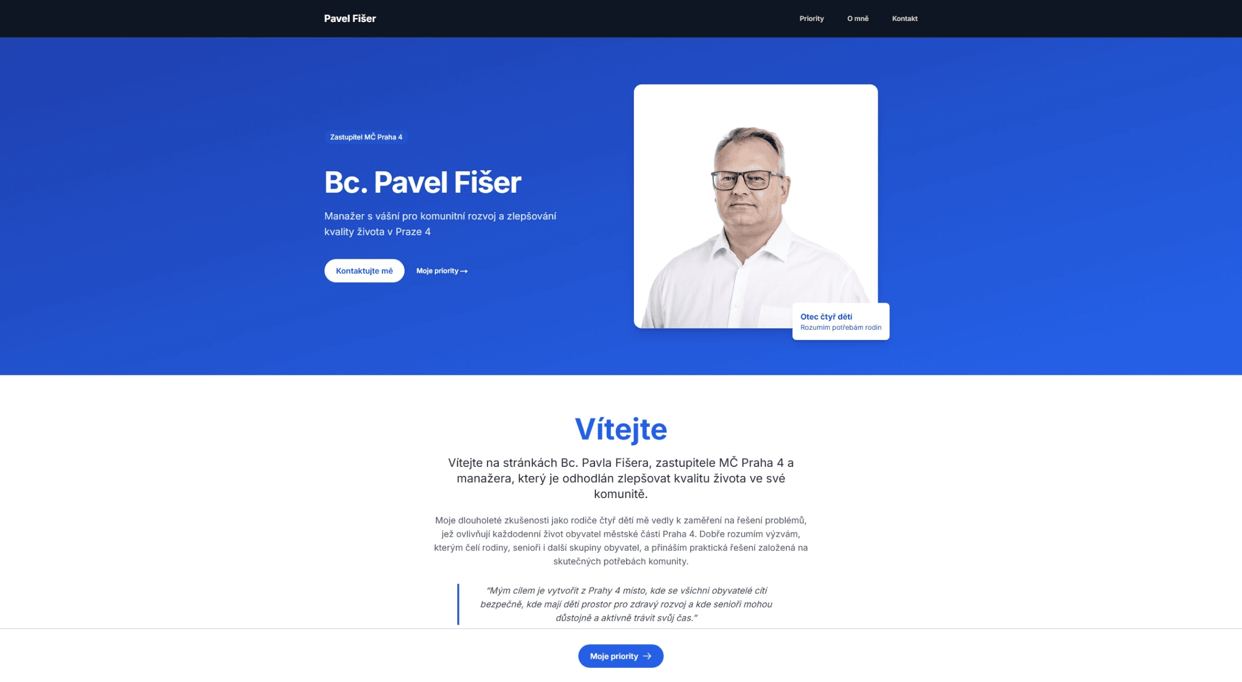 Pavel Fišer homepage